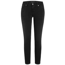 Cambio Jeans • zwarte jeans Liu met metalic bies