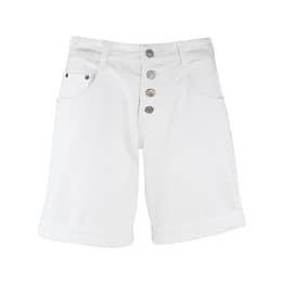 MAC • witte jeans Shorts button