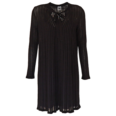 Missoni • zwarte gestreepte jurk