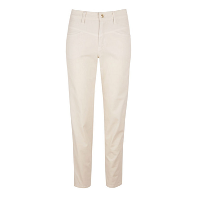 Cambio • fluwelen broek Kadlin in creme