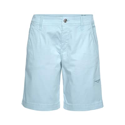 MAC • Rich Cargo shorts in ijs blauw