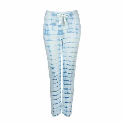 Princess goes Hollywood • blauw witte batik jogging broek