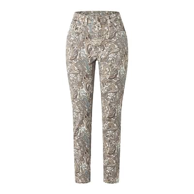 MAC • Mel jeans met paisley motief