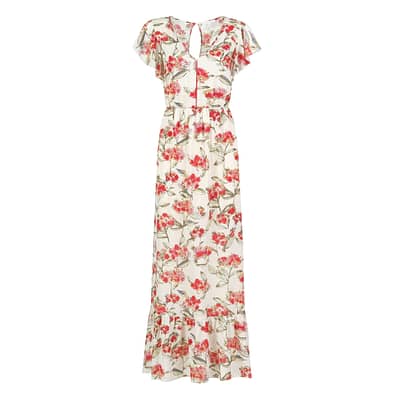 Patrizia Pepe • maxi jurk met bloemen