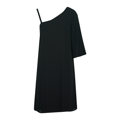 Senso • zwarte jurk July met open schouder