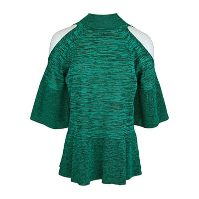 By Malene Birger • groene trui Forra met open schouders