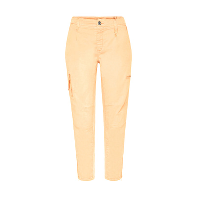MAC • RICH cargo cotton broek licht oranje