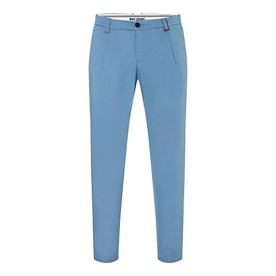 MAC • blauwe katoenen pantalon Alex