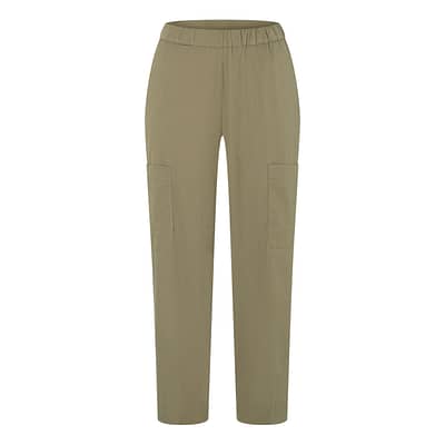 MAC • groene wijde broek Steffi Cargo