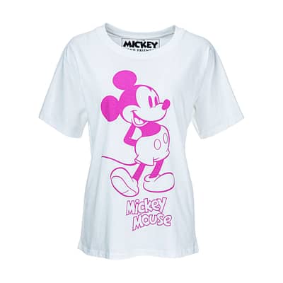 Princess goes Hollywood • t-shirt neon roze Mickey