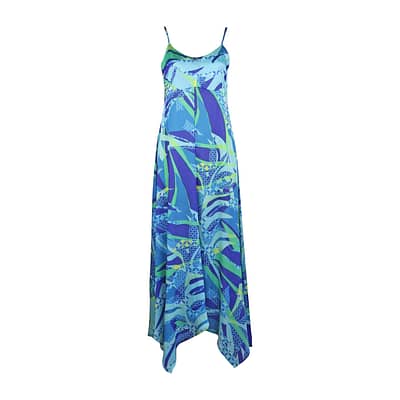 Verysimple • blauwe maxi jurk