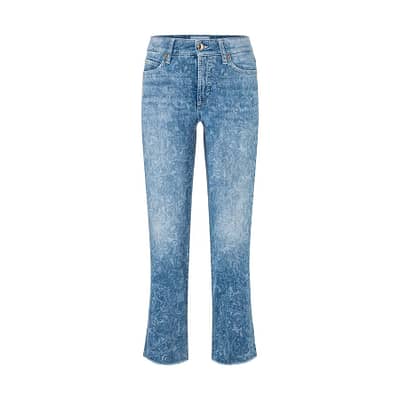 Cambio • blauwe Paris Easy Kick jeans paisley