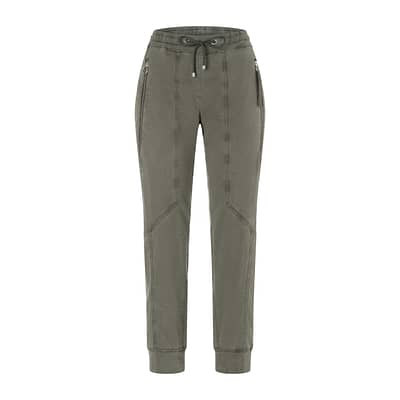MAC • relaxte broek Future Worker in vintage kaki