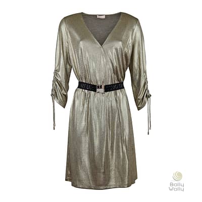 Liu Jo • gouden metallic jurk