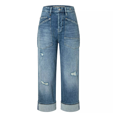 MAC • blauwe Baggy straight jeans