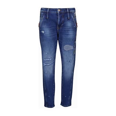 MAC • blauwe jeans Boyfriend Patch