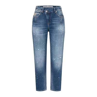 MAC • blauwe Criss Cross star jeans