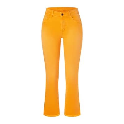 MAC • oranje Dream Kick fringe jeans