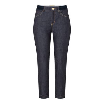 MAC • blauwe Slim Sport cropped jeans