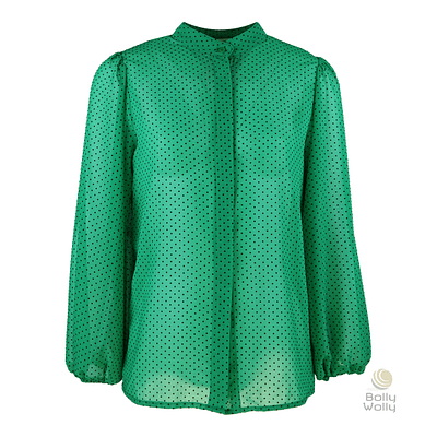 Verysimple • groene blouse met dots