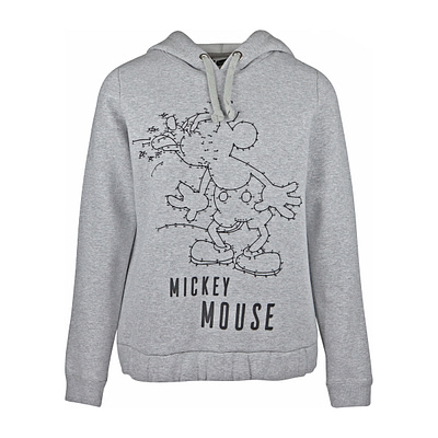 Princess goes Hollywood • grijze Mickey hoodie