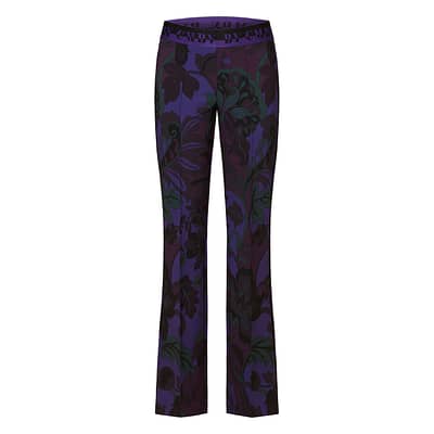 Cambio • pantalon Flower paars