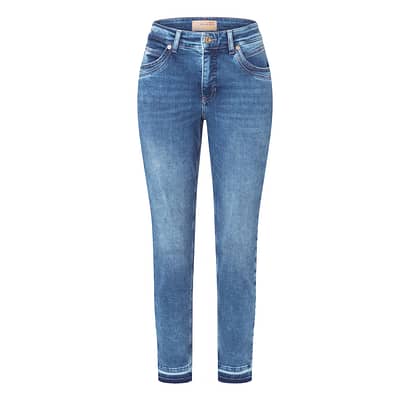 MAC • blauwe jeans Mel edgy glam