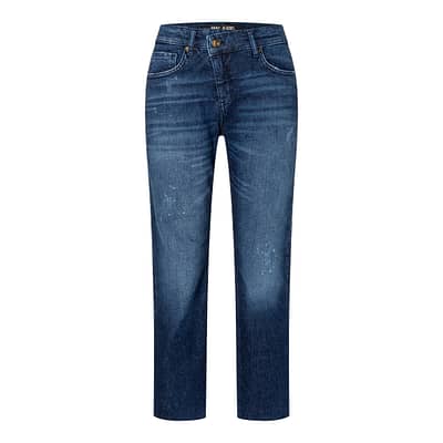 MAC • blauwe Criss Cross chain jeans