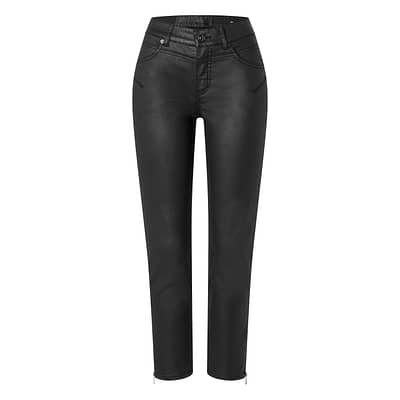 MAC • zwarte coated Rich Slim Chic jeans