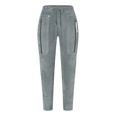 MAC • grijze ribfluwelen broek Future 2.08 casual