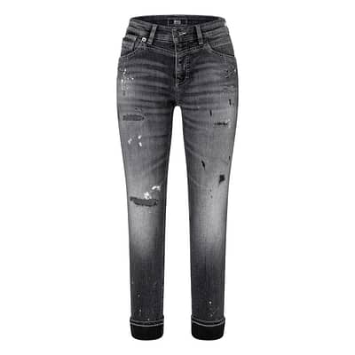 MAC • grijze destroyed Rich Slim jeans