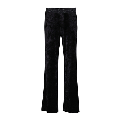 Cambio • zwarte fluwelen pantalon Ava