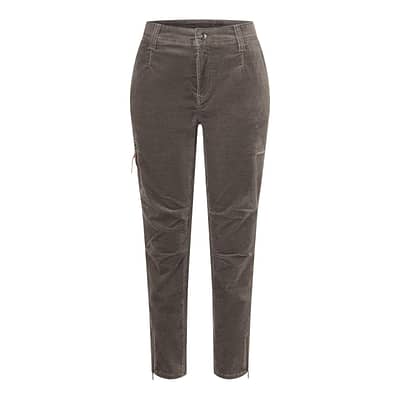 MAC • bruine Rich cargo velvet broek