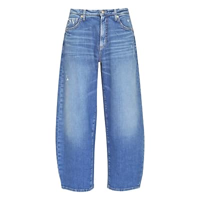 Cambio • blauwe jeans Barrel leg