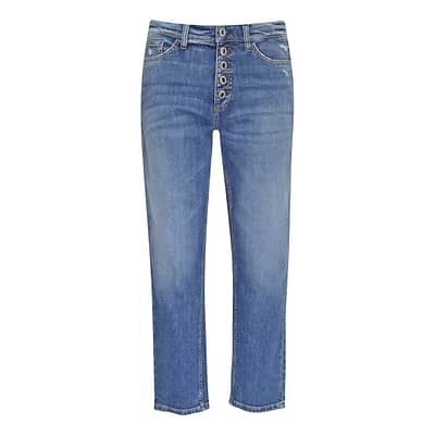 Cambio • blauwe jeans Kerry button