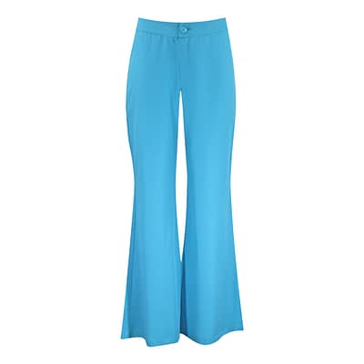 Verysimple • turquoise flared pantalon