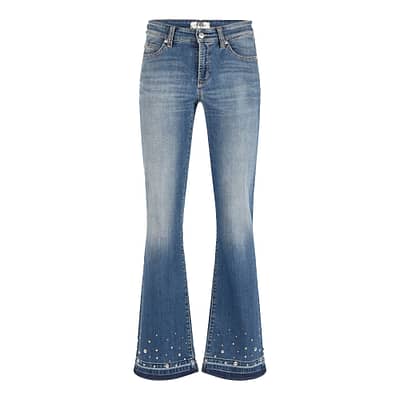 Cambio • blauwe Paris flared jeans studs
