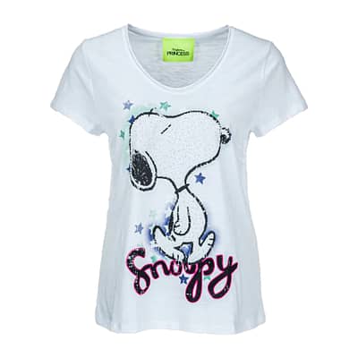 Frogbox • wit t-shirt Snoopy star
