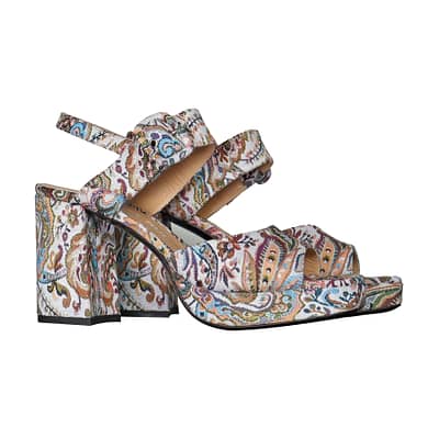 Barbara Bui • open sandalen paisley