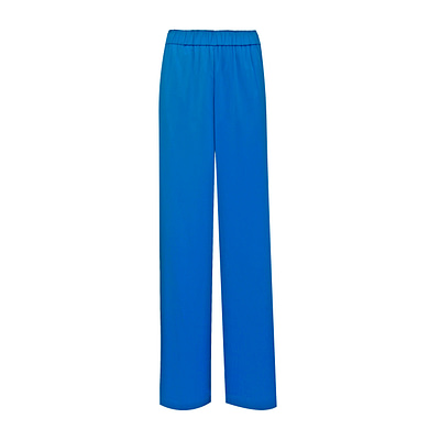 Daname • blauwe zijden broek