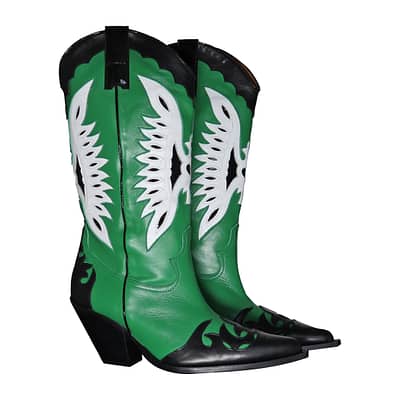 Toral • groene cowboy laarzen