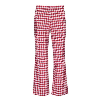 MAC • Flare Kick broek rood motief