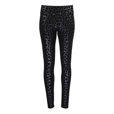 Frogbox • zwarte hartjes legging