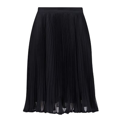 Princess goes Hollywood • zwarte plissé rok