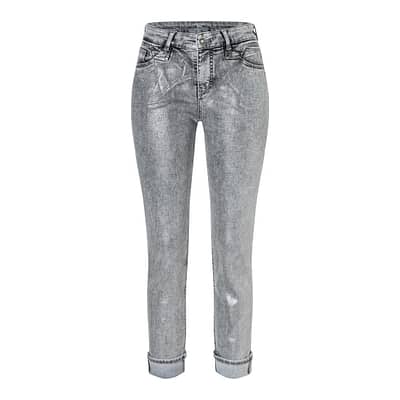 MAC • zilver coated Rich Slim jeans