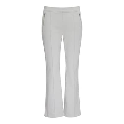 MAC • lichtgrijze Amora Kick pantalon