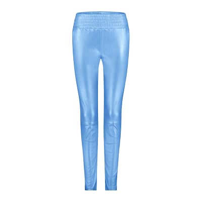 Ibana • leren broek Colette metallic