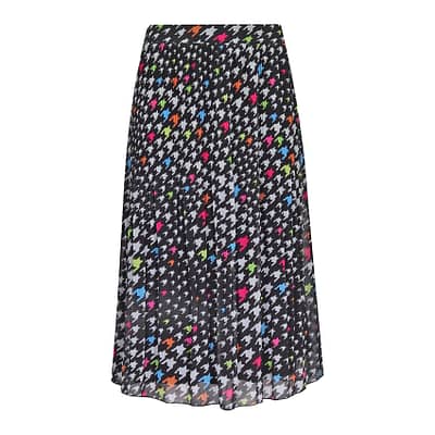 Princess goes Hollywood • geplooide rok zwart wit