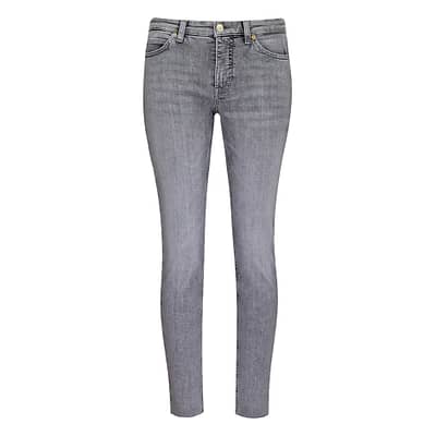 MAC • grijze Skinny fringe jeans