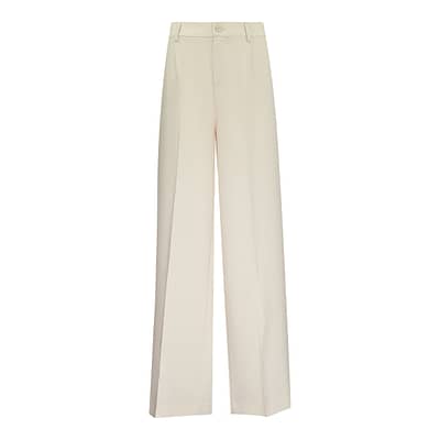 EsQualo • wijde pantalon in beige